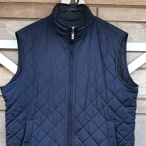 Original Weatherproof Vintage Navy Men's Puffer Vest Size XL - Picture 1 of 10